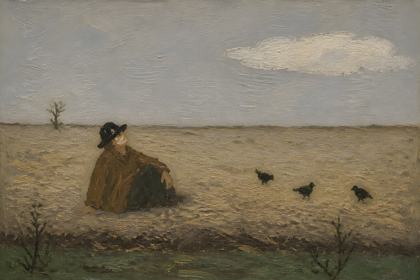 Under the White Cloud, a self-portrait by Lume